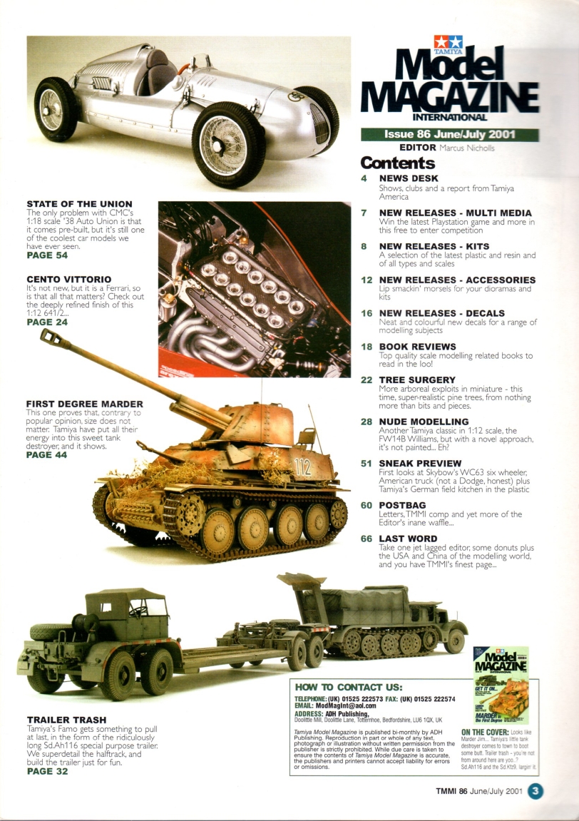 Tamiya Model Magazine 086 (2001-06)